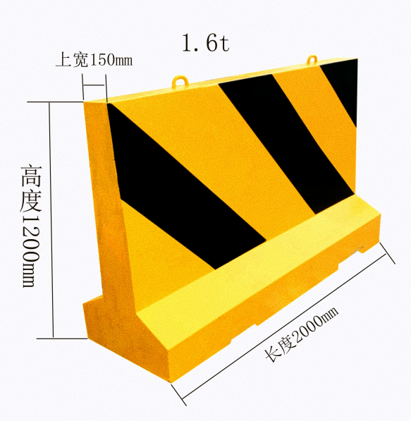 菏泽小区水泥隔离墩